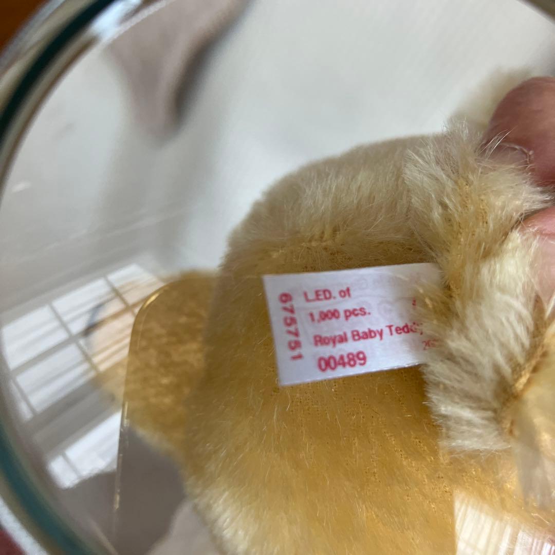 シュタイフロイヤルベビーベア　 日本限定！