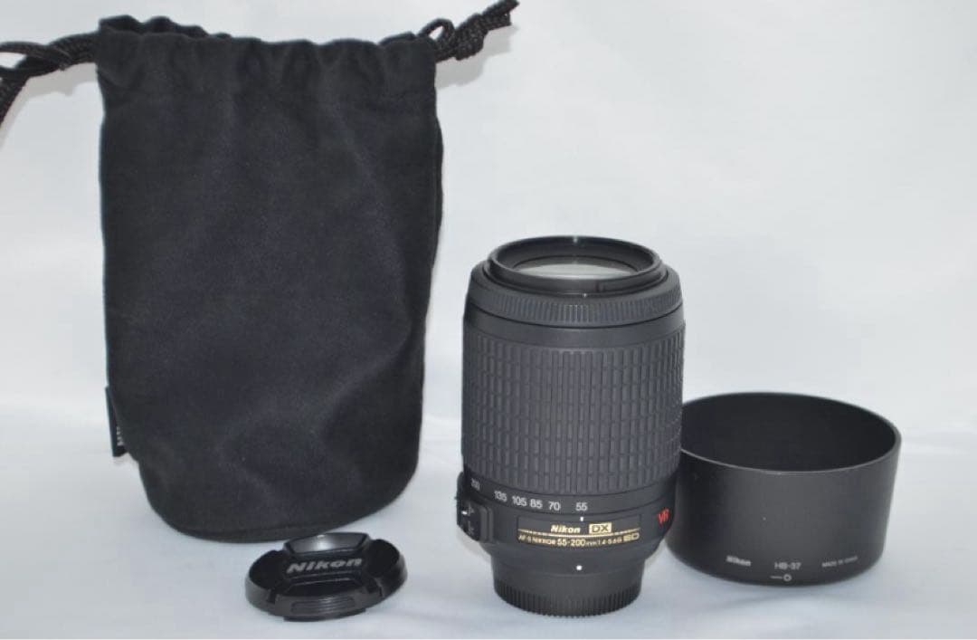 手振れ補正❤️Nikon AF-S 55-200mm VR❤️人気望遠レンズ❤️