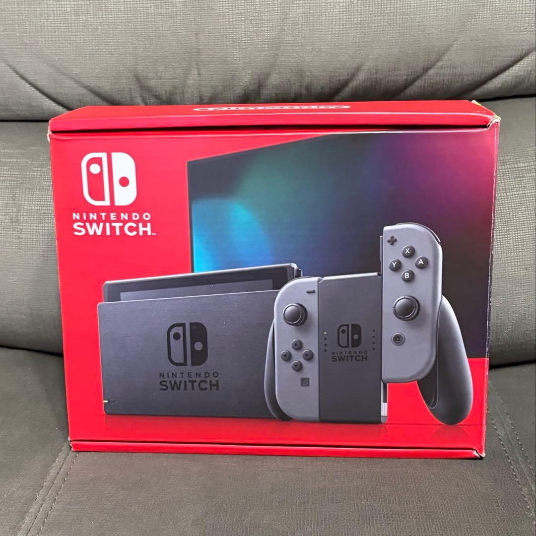 美品　Nintendo　Switch　本体　グレー　2024年6月購入