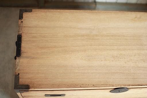 丸金具　時代箪笥3段　タンス