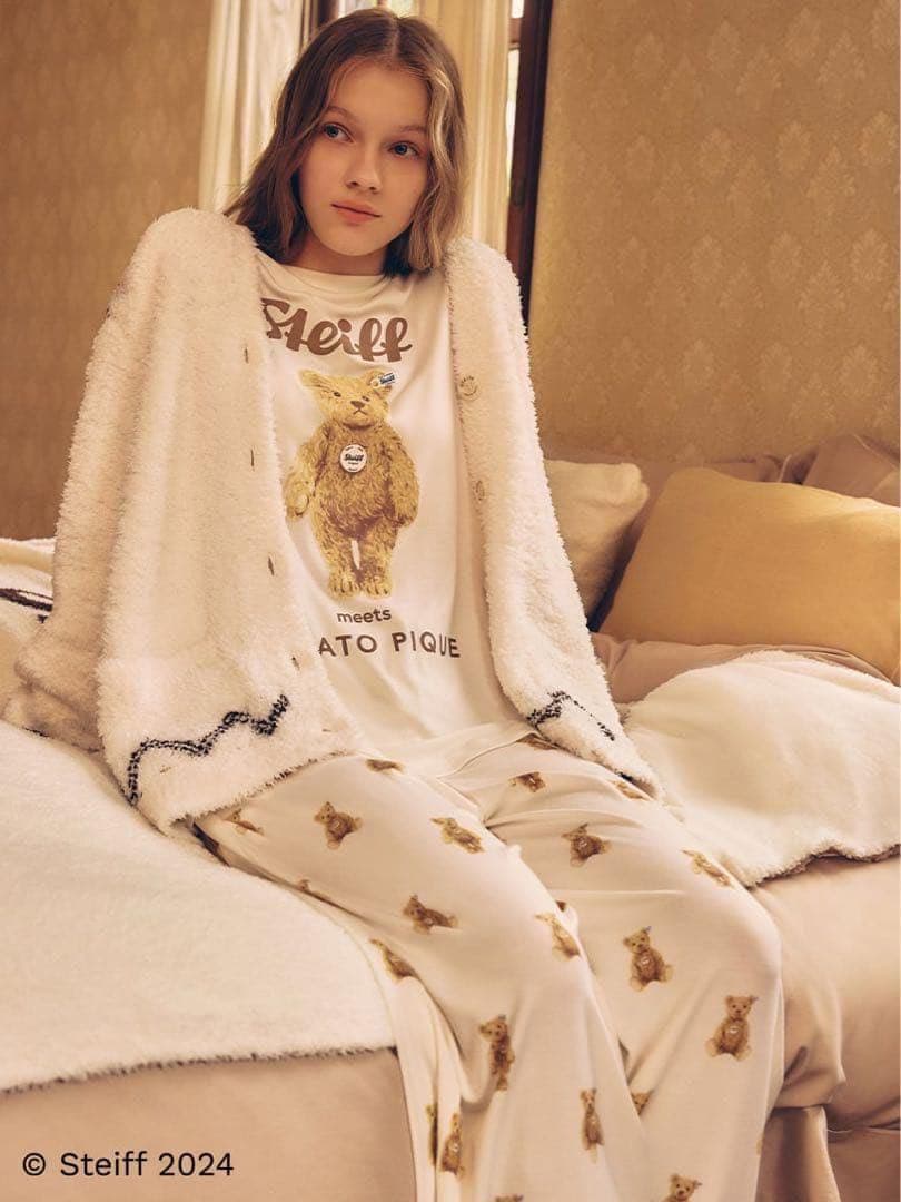 レア♡新品 ジェラートピケ【Steiff】フェアアイル柄カーディガン シュタイフ