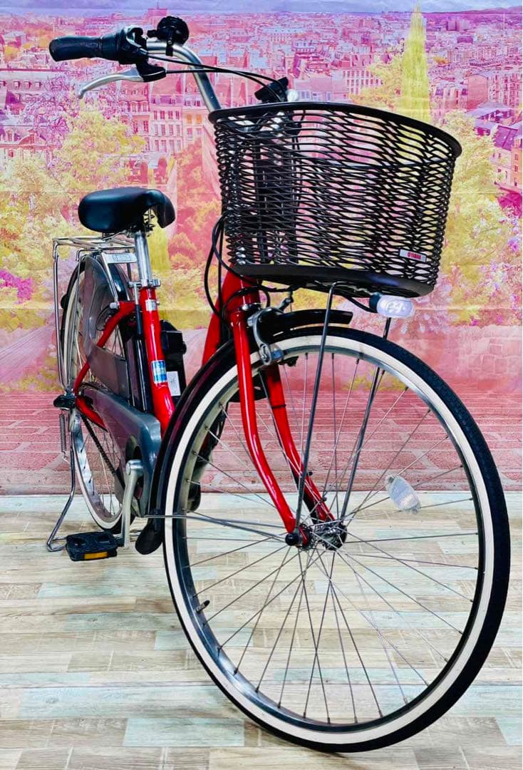 K2924 電動自転車ヤマハ ママチャリ 26インチ PAS Natura