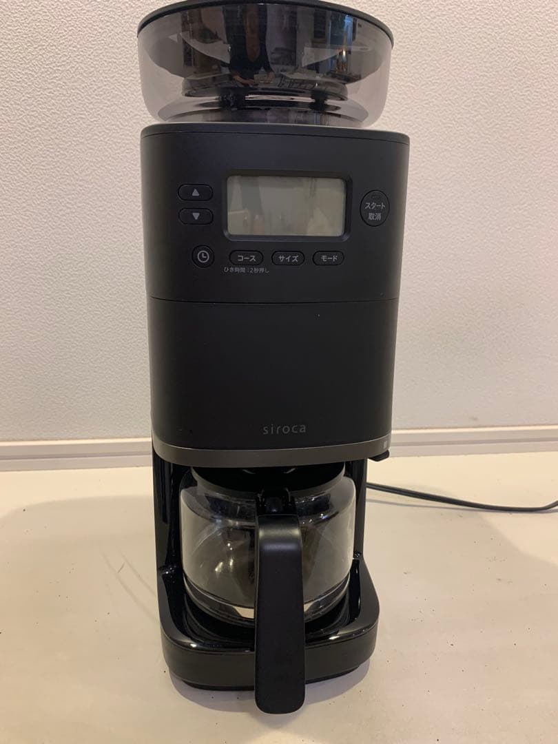 siroca コーヒーメーカー ブラック