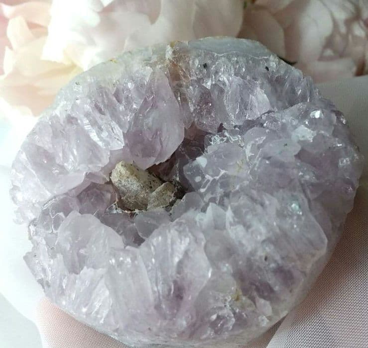 聖なる花❇️カルール産 開口 アメジスト クラスター 大きめサイズ