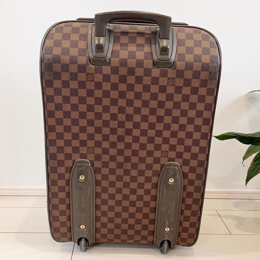 ルイヴィトン ダミエ エベヌ ペガス55キャリーバッグ スーツケース　旅行