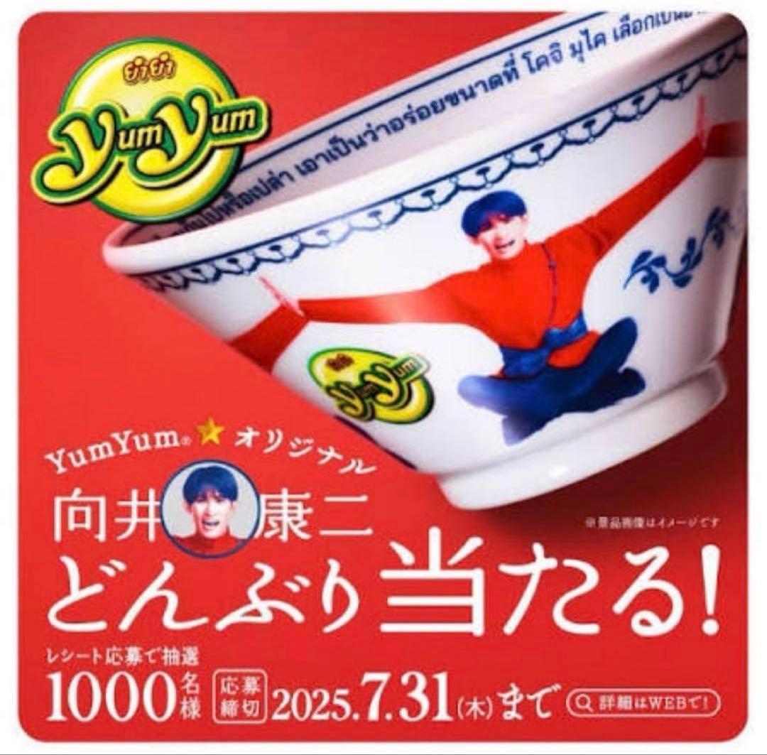Man 向井康二 味の素 yumyum ヤムヤム 丼ぶり