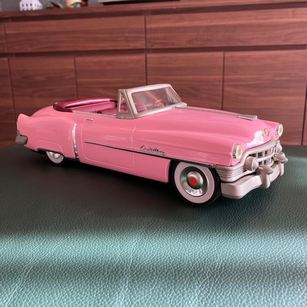 ブリキ製 フィフティーズ 50's ピンク キャデラック 日本製