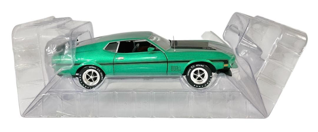 ★美品★ 1/18 1971 フォード マスタング マッハ 1 グラバーグリーン