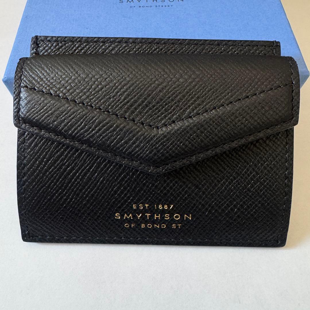 スマイソン　パナマ　PANAMA カードケース　ケース　ブラック