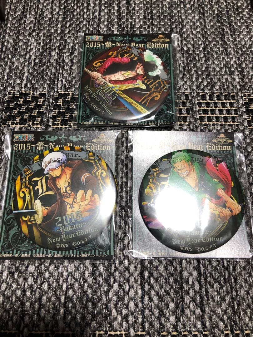 ONEPIECE 輩缶バッジ