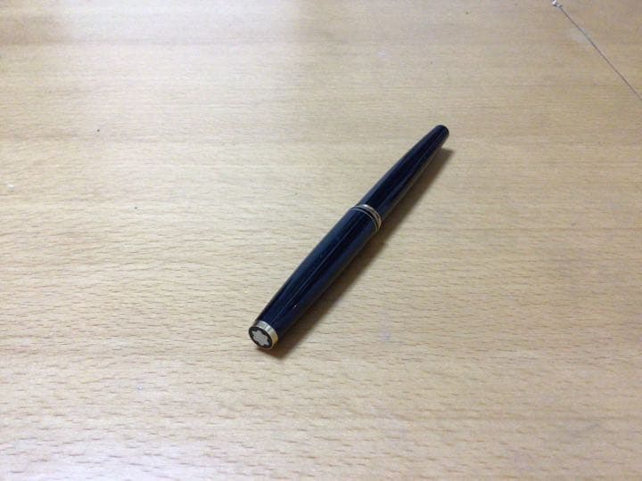 モンブラン　No. 221 黒　万年筆　heavy used