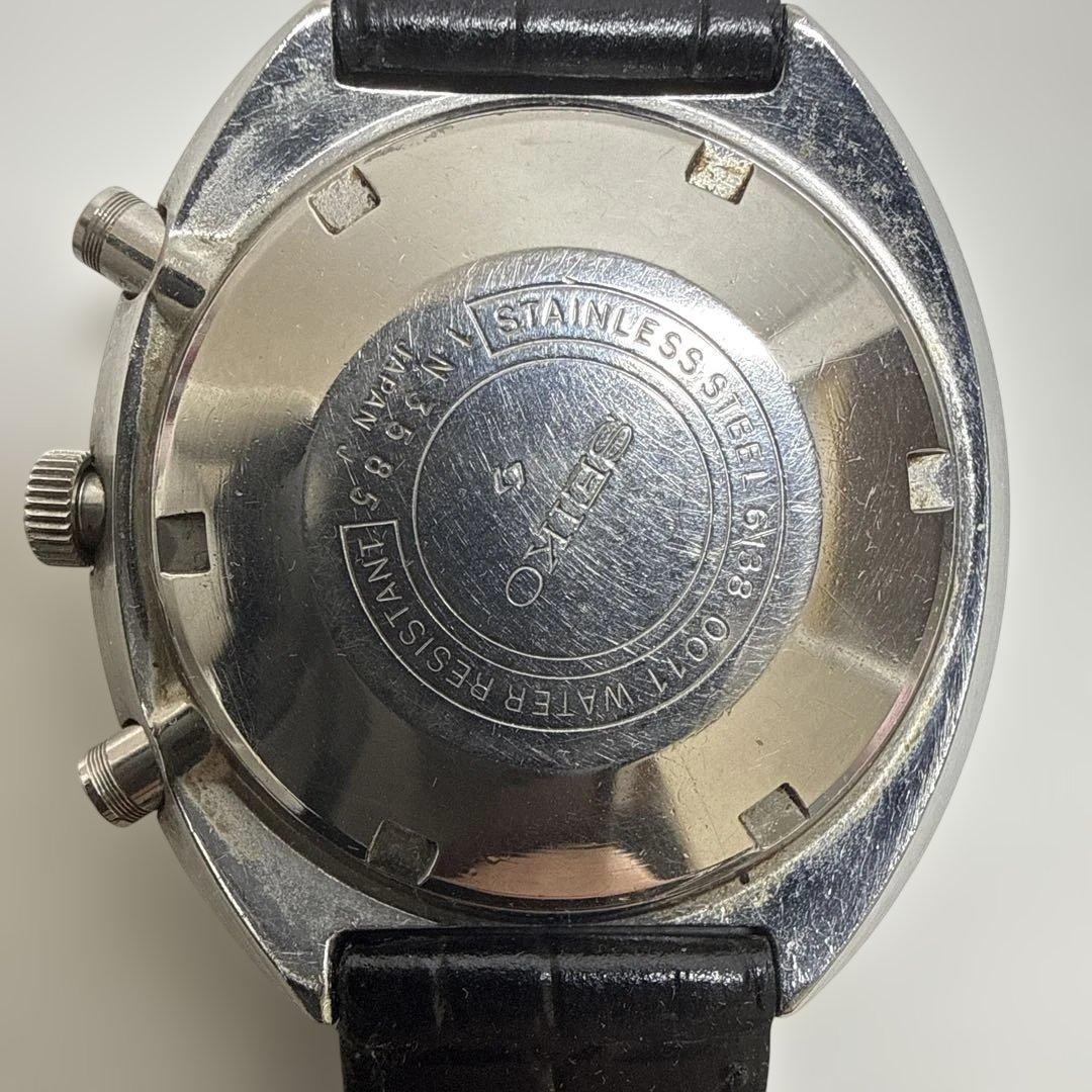 ＭacSEIKO Speed-Timer 自動巻き時計 タキメーター付き