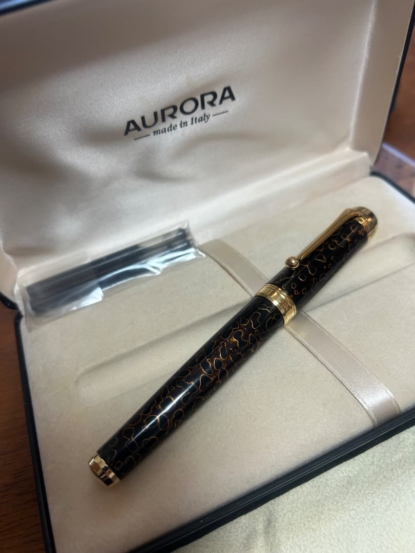 アウロラ　aurora 万年筆　津軽塗り　限定　廃盤品
