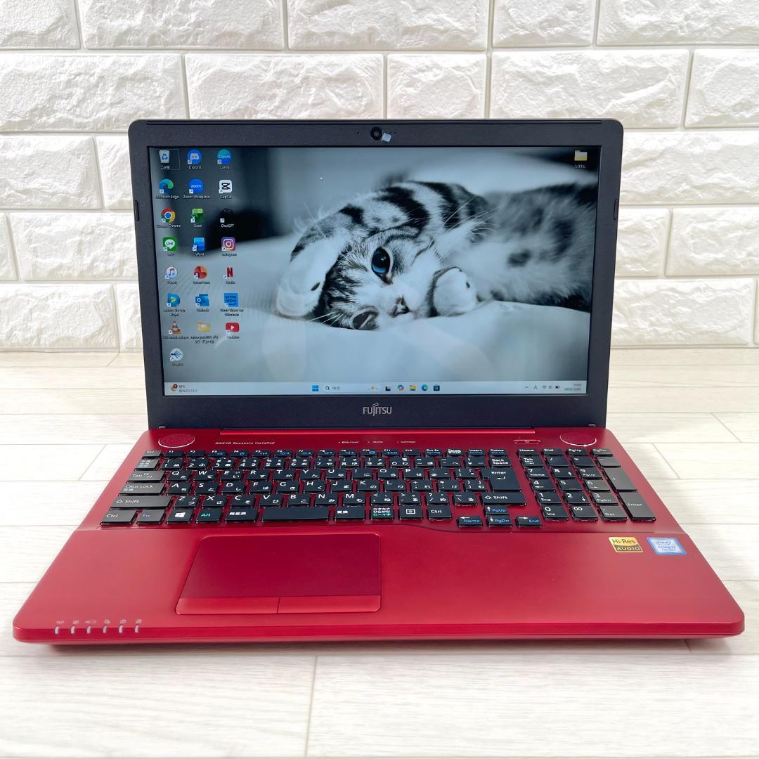 富士通 i7 新品SSD512 メモリ16G Windows11 ノートパソコン