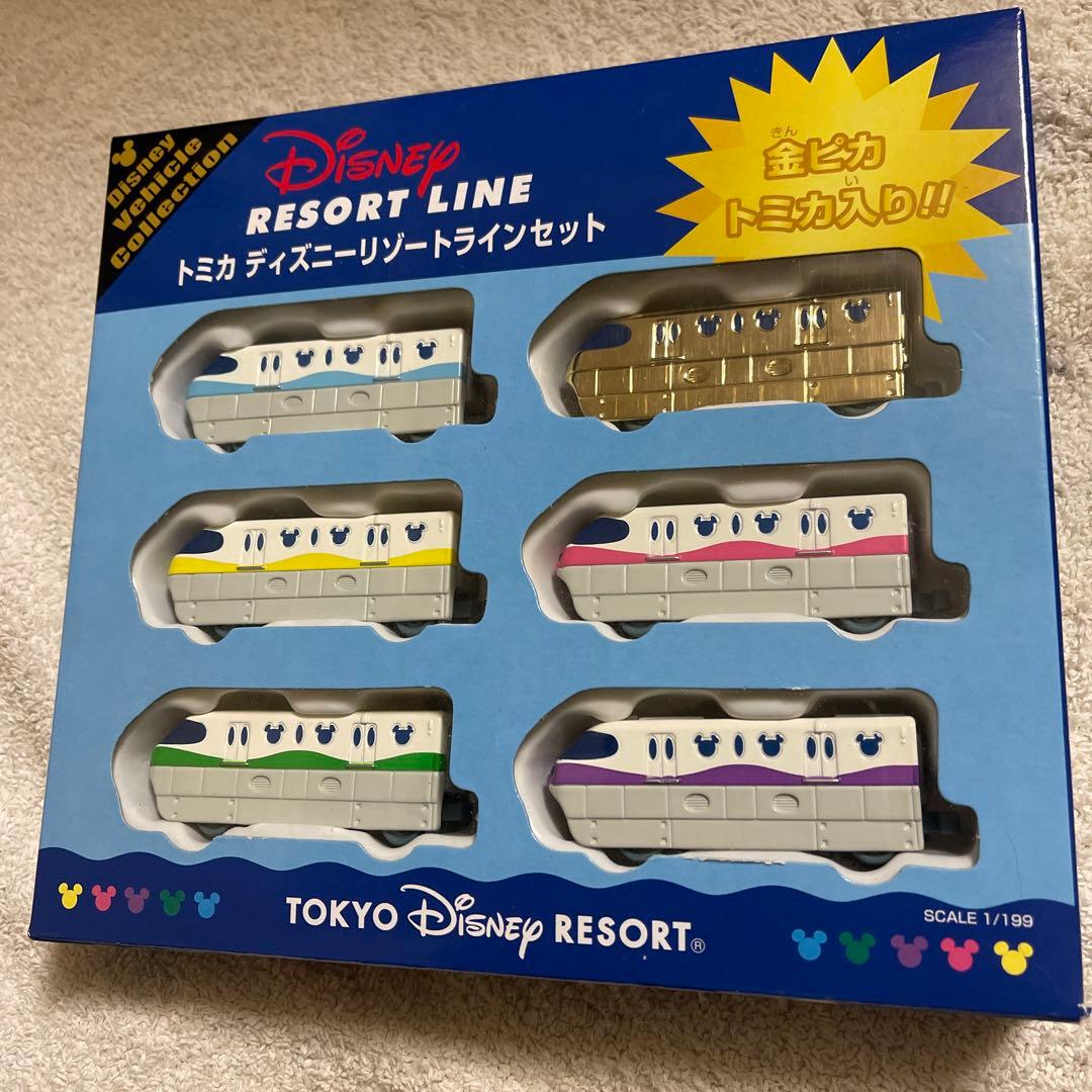 東京ディズニーランド　トミカ　ディズニーリゾートラインセット