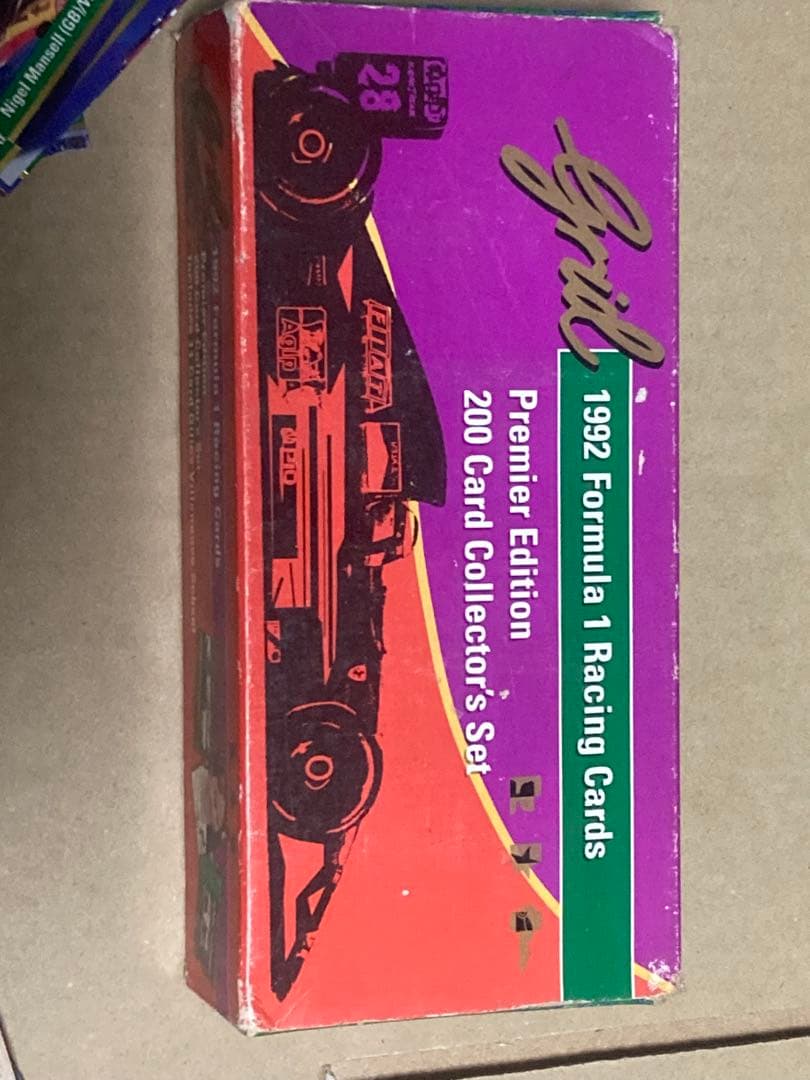 Grid 1992 Formula 1 Racing Cards 200枚セット