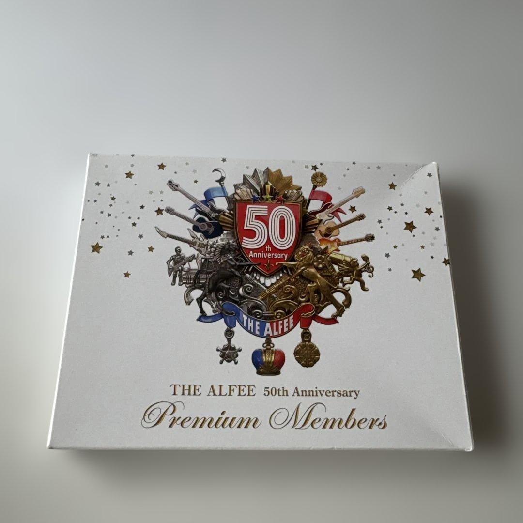 THE ALFEE 50周年プレミアムメンバー 記念DVD &記念トレー