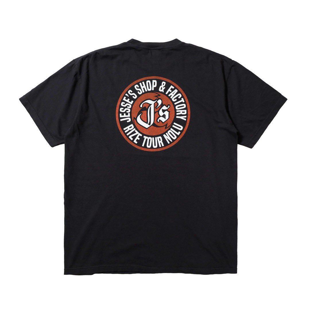 ミュージシャン JSF x RIZE TEE The BONEZ Dragon Ash L