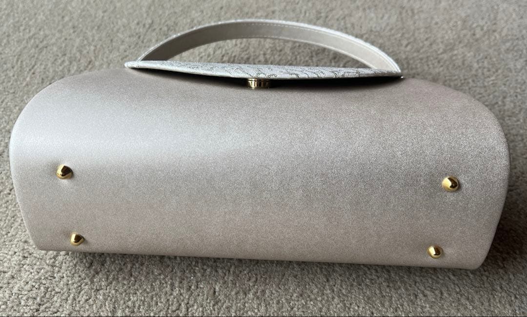結婚式　 留袖　ローブデコルテ　バッグ　シルバー　草履L セット　※箱付き