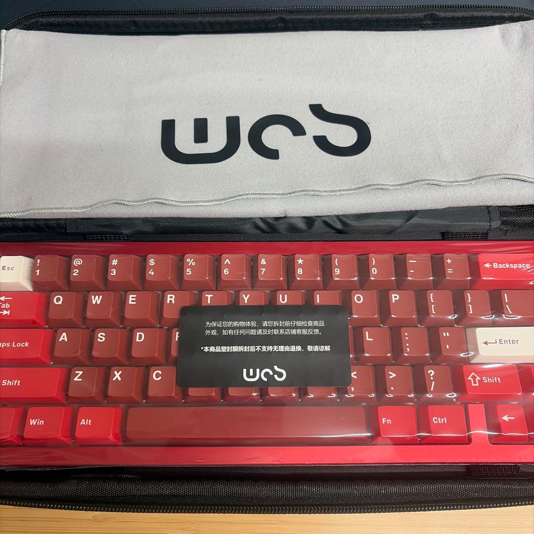 WOBKEY ZEN65 ULTRA コーラルレッド
