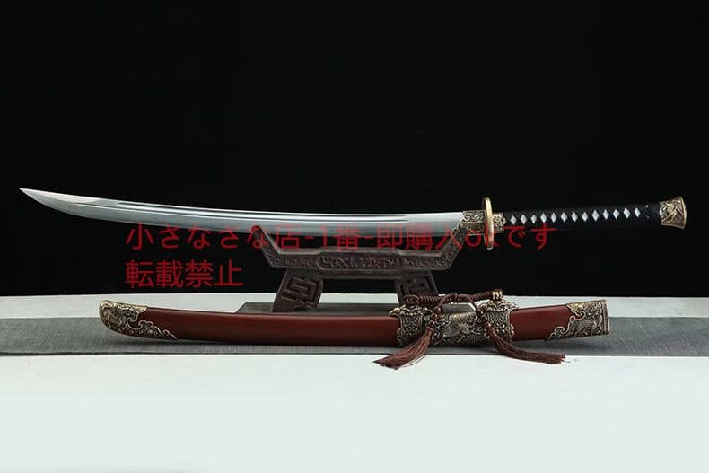 キリン宝刀戦ドラゴン  古兵器 武具 刀装具 日本刀 模造刀 居合刀