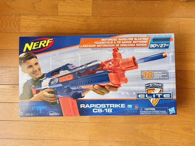 【レア / US仕様】ナーフ電動 NERF RAPIDSTRIKE CS-18