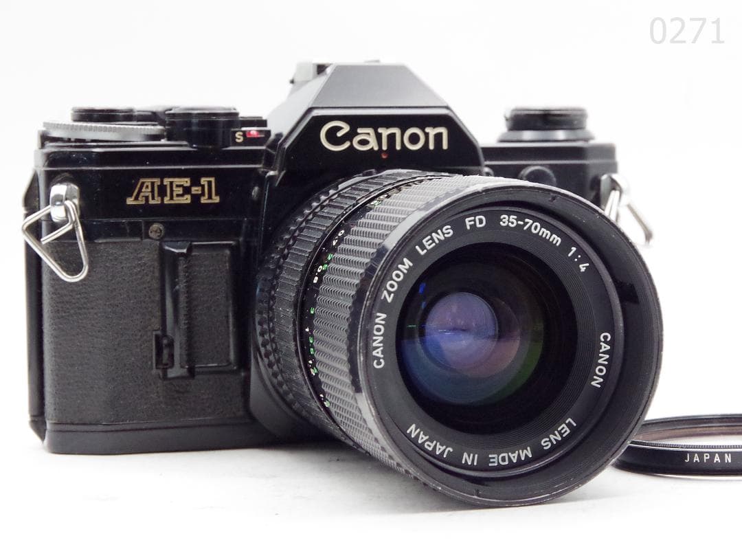 キャノン AE-1 / FD 35-70mm f.4 zoom レンズセット