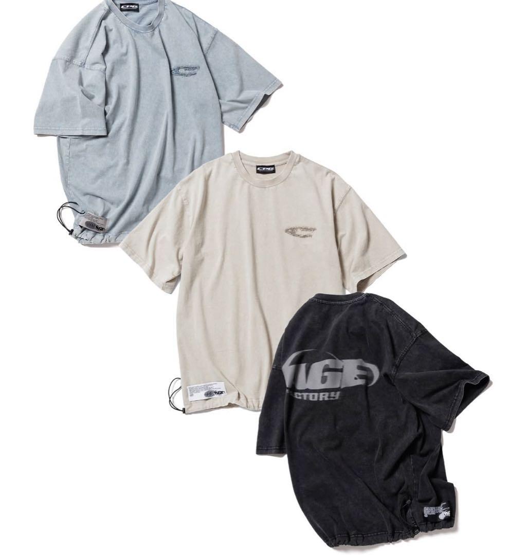 Age Factory × CPGコラボ Tシャツ 黒 M