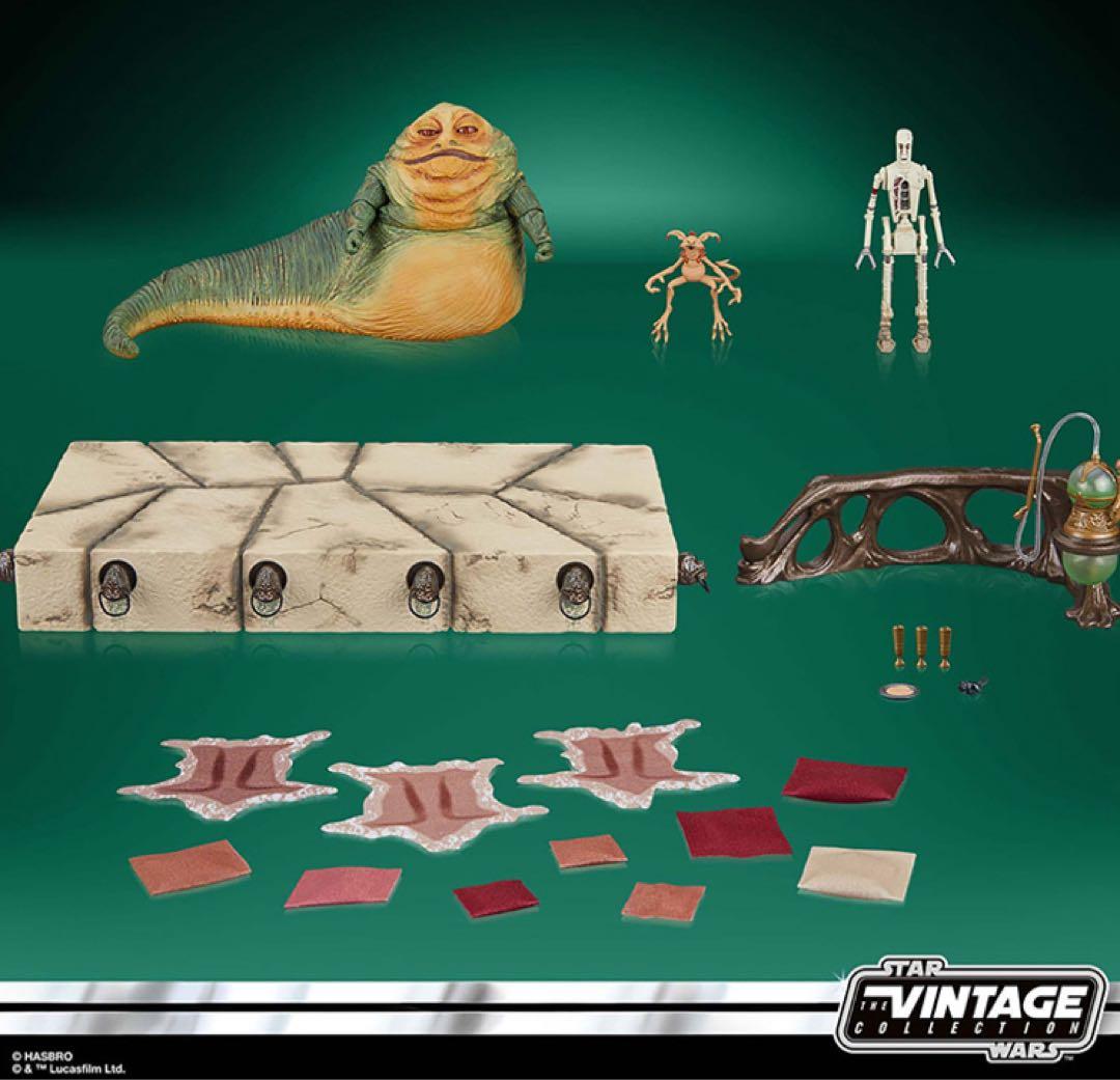 スター・ウォーズ VINTAGEシリーズ ジャバ・ザ・ハット＆王座セット