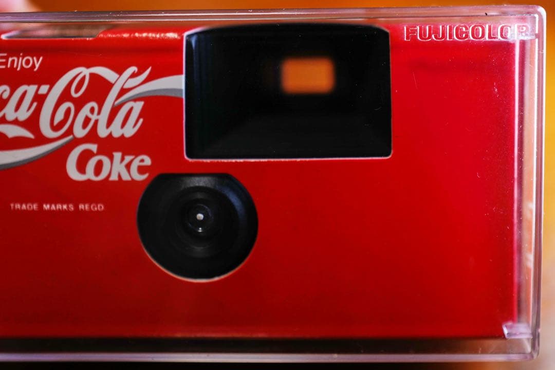 【コレクターアイテム】Coca-Cola フジカラー写ルンです。