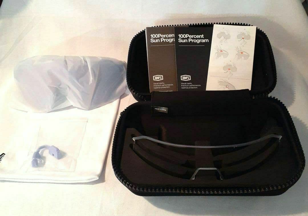 最新版 100% S3 クリア ラベンダー ワンハンドレッド サングラス