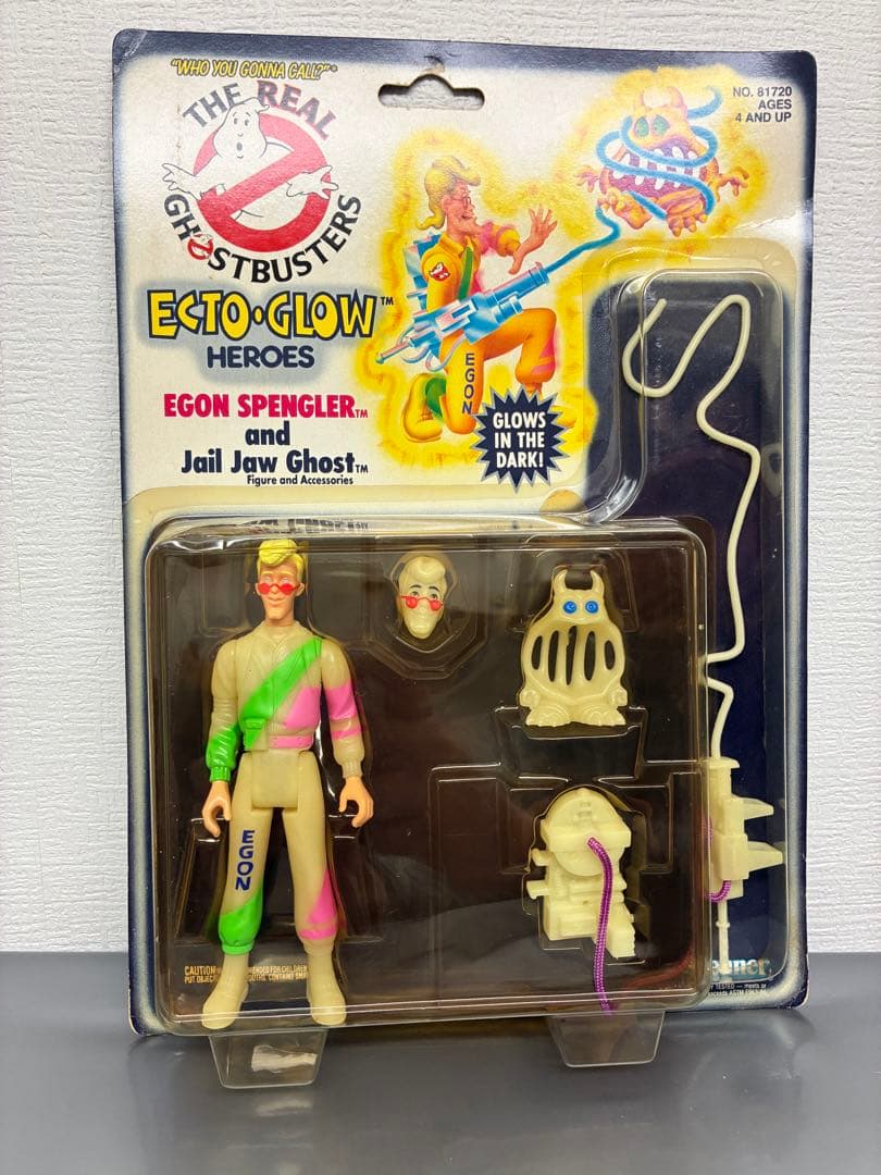 リアルゴーストバスターズ ECTO-GLOW 未開封5体セット Kenner