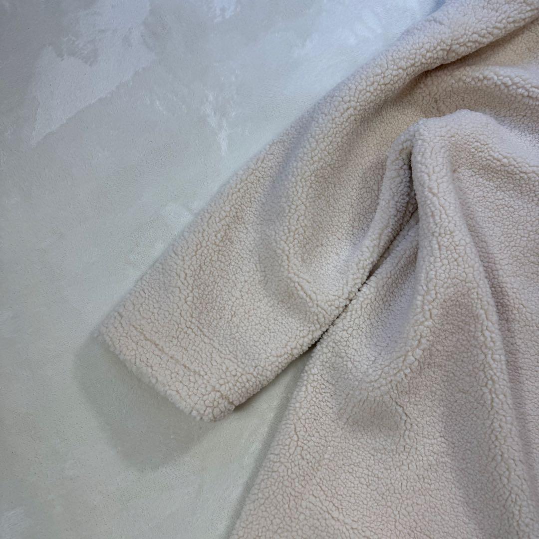 極美品 rienda リエンダ テディボア 2WAY ロングコート S