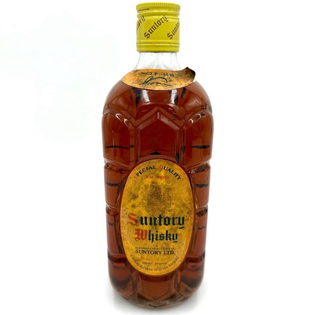 サントリー ウイスキー 角瓶 特級 720ml 43% 古酒 80年代流通品