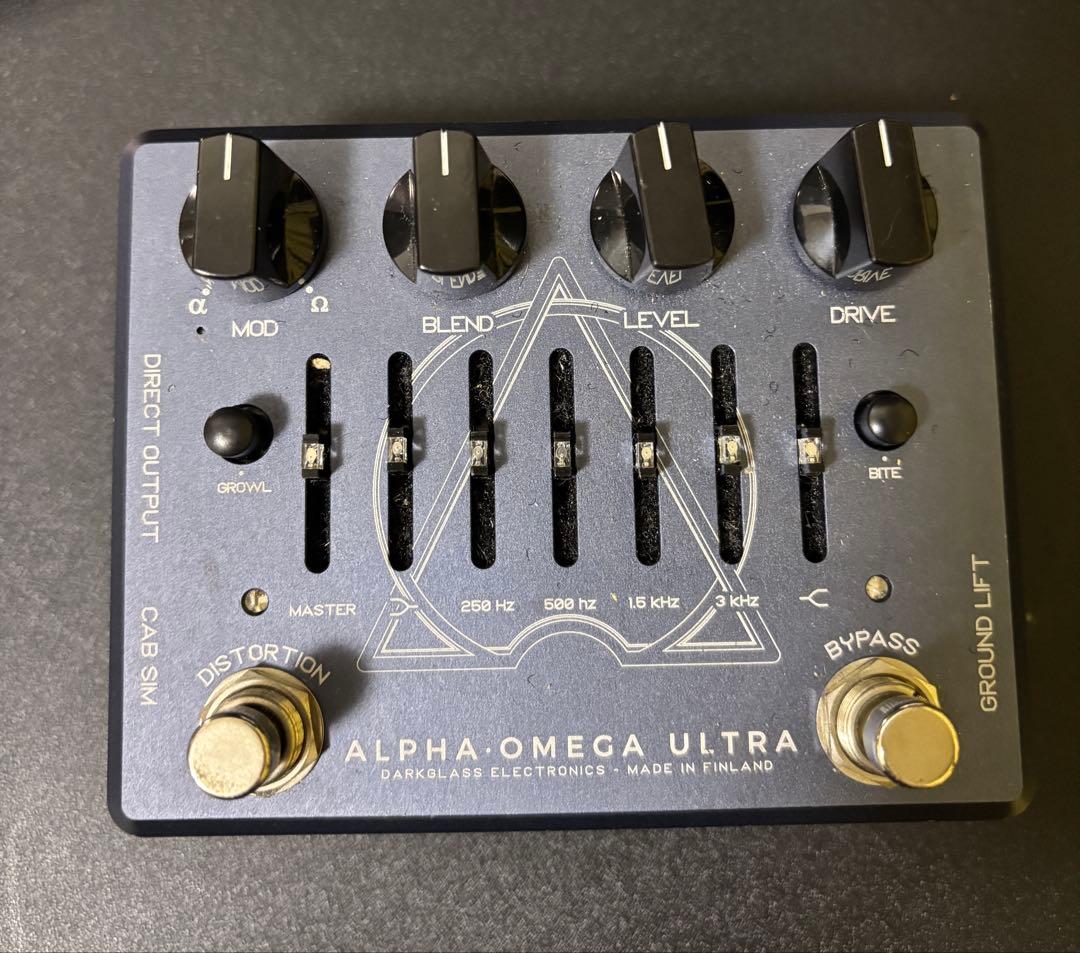 Darkglass ALPHA OMEGA ULTRA ベースエフェクター