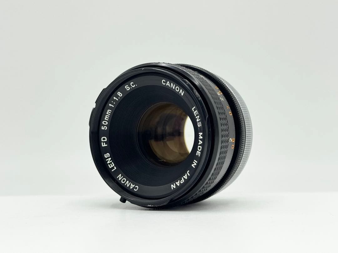 【完動品】Canon AE-1 PROGRAM + FD 50mm F1.8