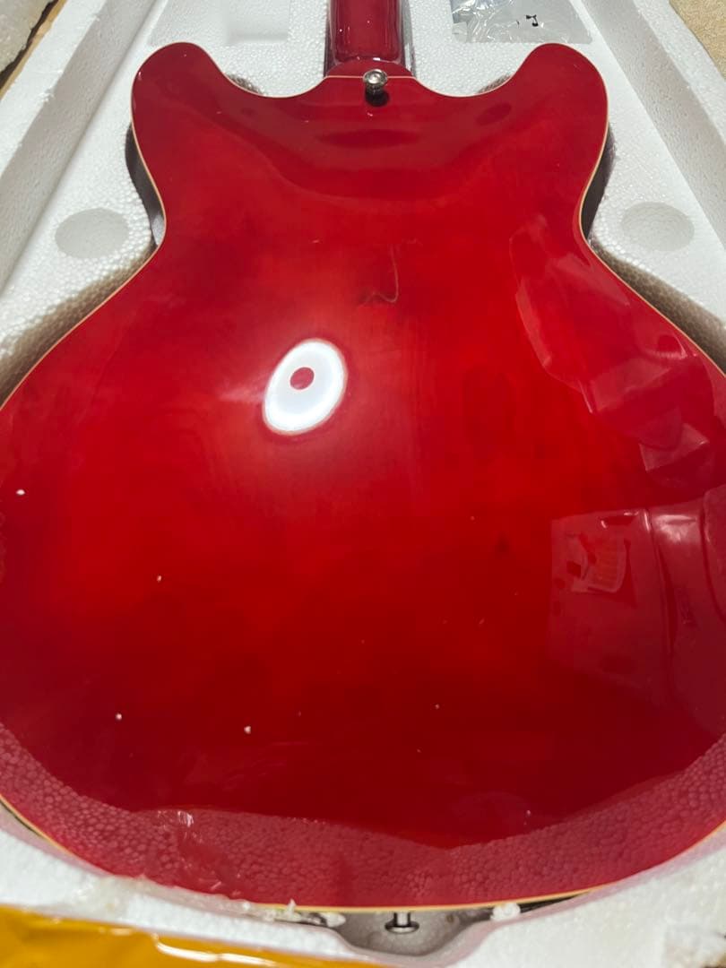 ギター GROTE Jazz Electric Guitar (Red)