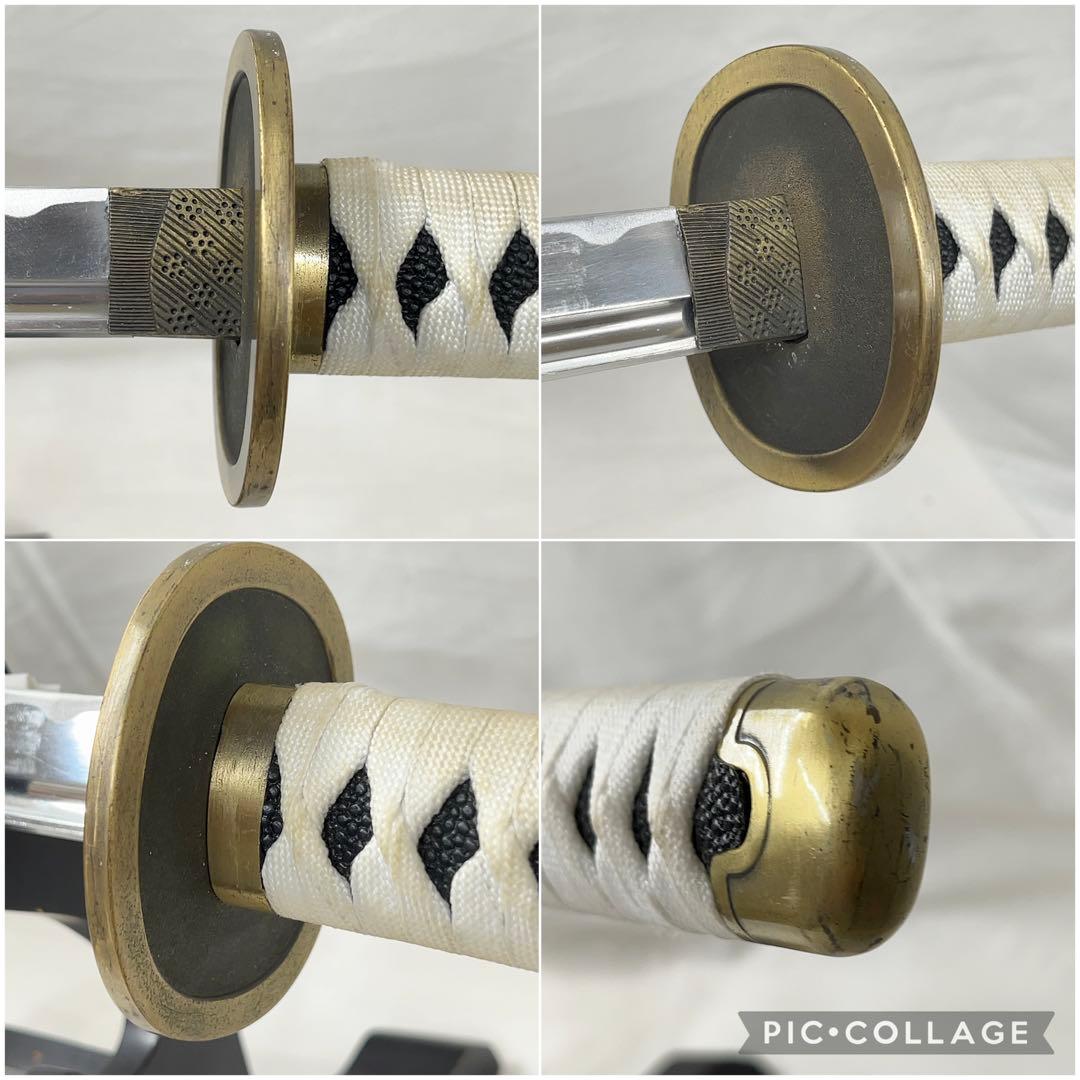 舞台刀 模造刀 2本セット 赤鞘 白鞘 紅白 樋入り