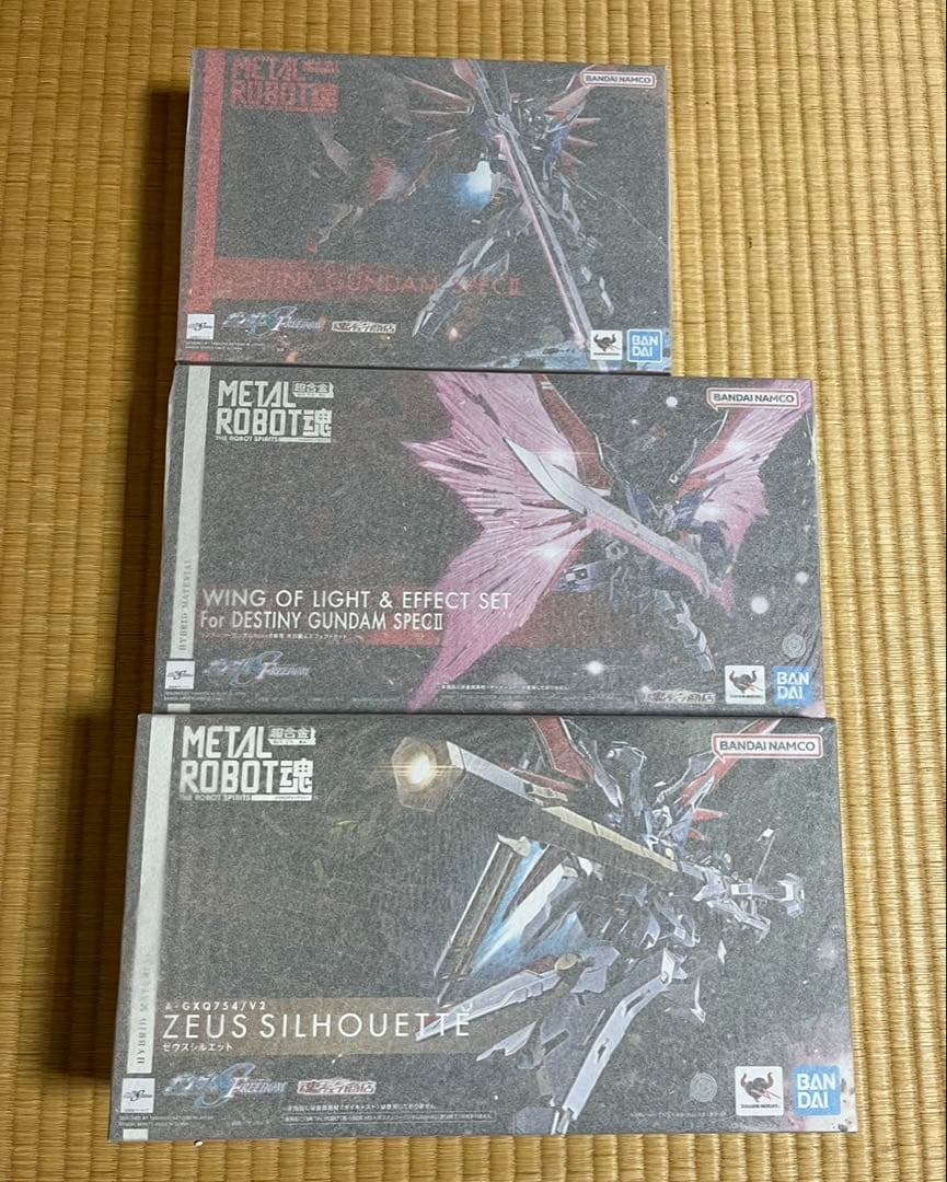 L ROBOT魂　 デスティニーガンダム SpecII ゼウス 光の翼