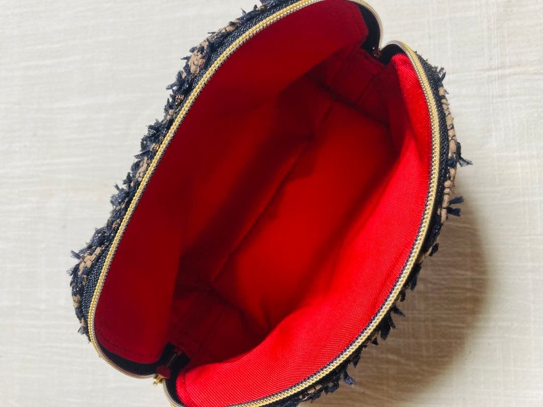 TR ミロスツイードポーチ　3点