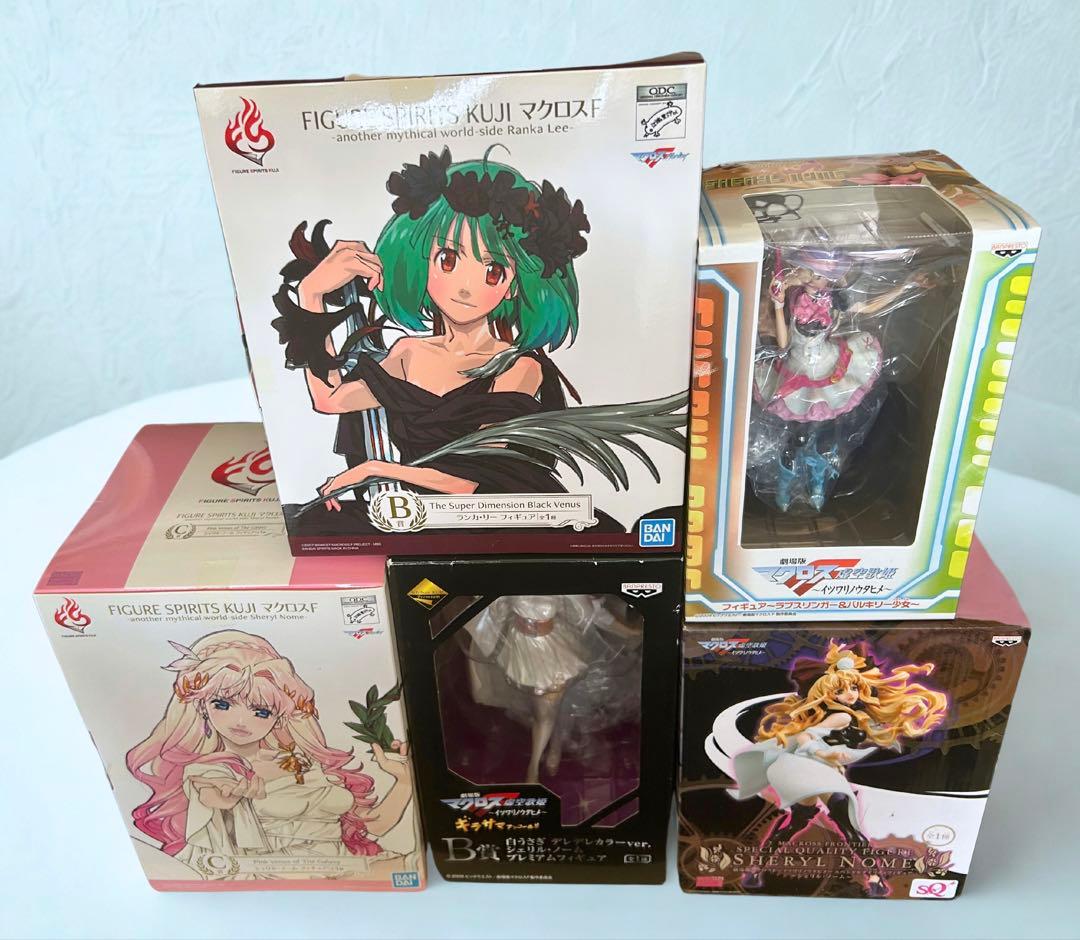 【5点セット】マクロスF フィギュア シェリル ランカ 一番くじ