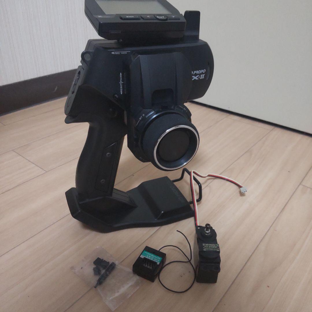 KO プロポ　 EX-2 プロポレシーバー　サーボセット　タミヤ　ヨコモ　京商