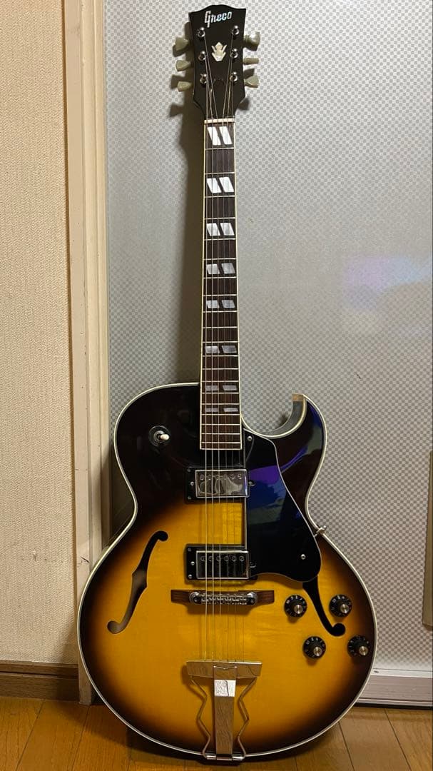 Greco S55 175 モデル73年製フルアコギター サンバースト 美品