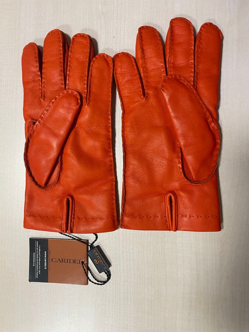 カリデイ CARIDEI 手袋 レザーグローブ 7 1/2サイズ