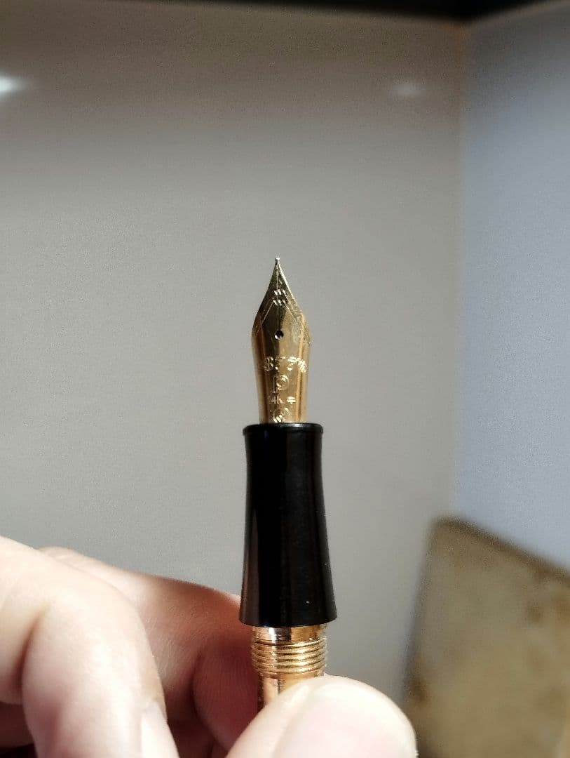 PLATINUM プラチナ万年筆 ♯3776 ギャザード 14K　中