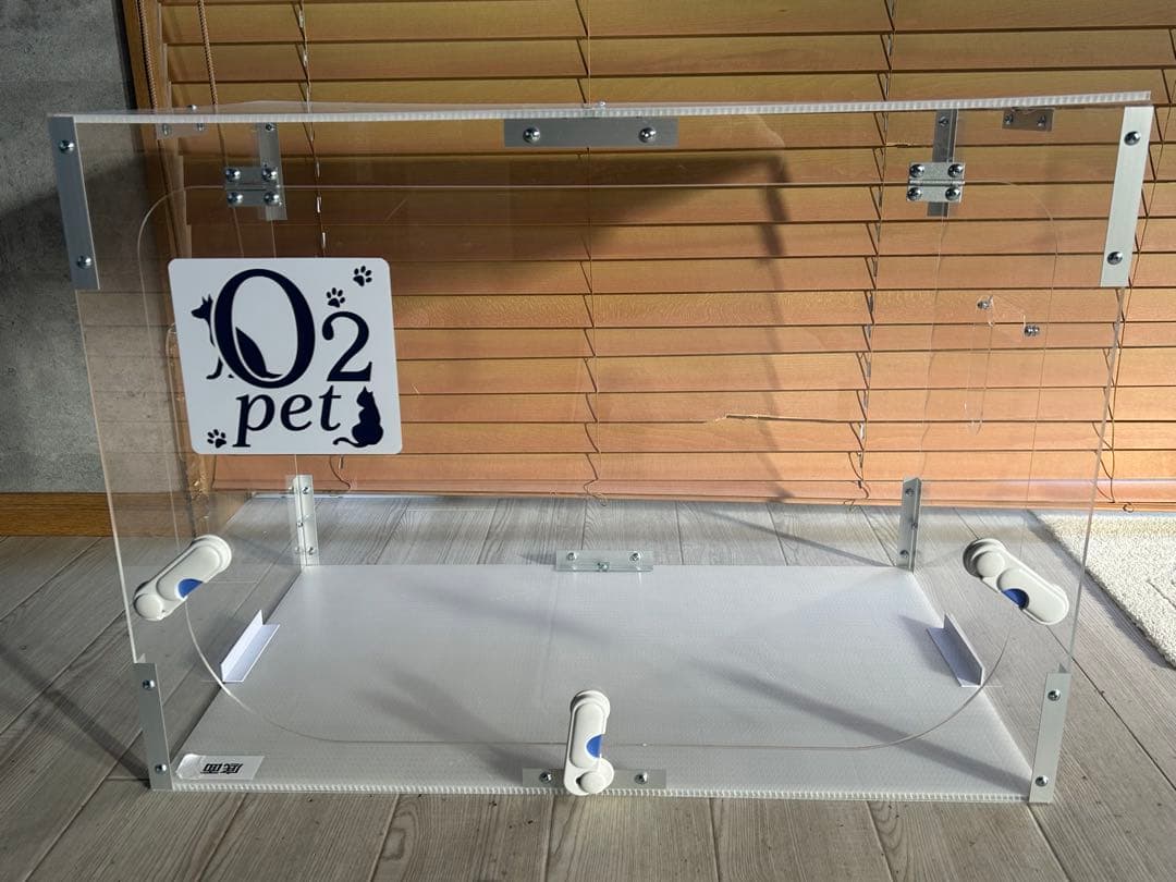 O2 pet アクリル製ペット用スタンド 中型