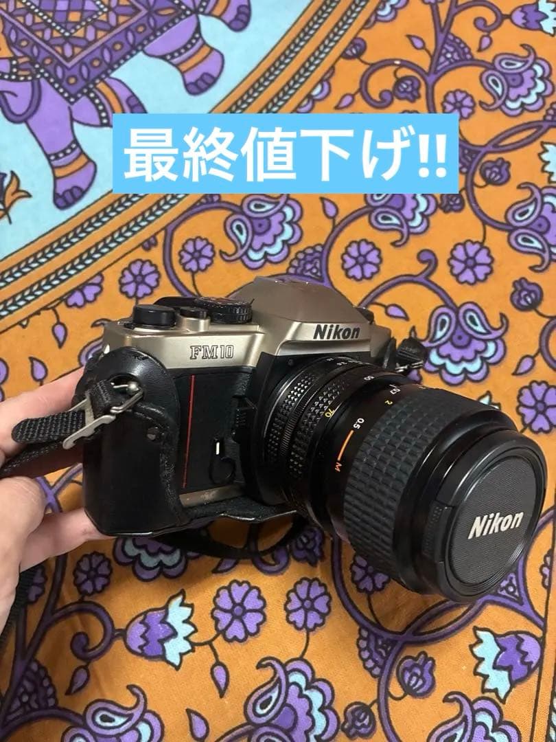 Nikon フィルム一眼レフカメラ「Nikon FM10」レンズ付き