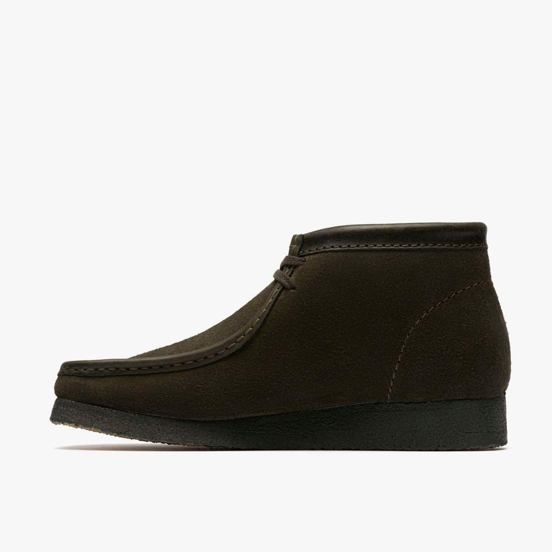 CLARKS ワラビー ミッドカット ダークブラウン 28cm visvim