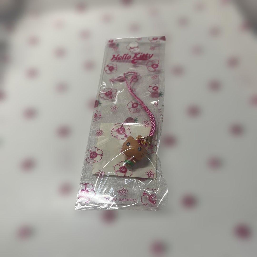 ハローキティ ストラップ ピンクvivitix