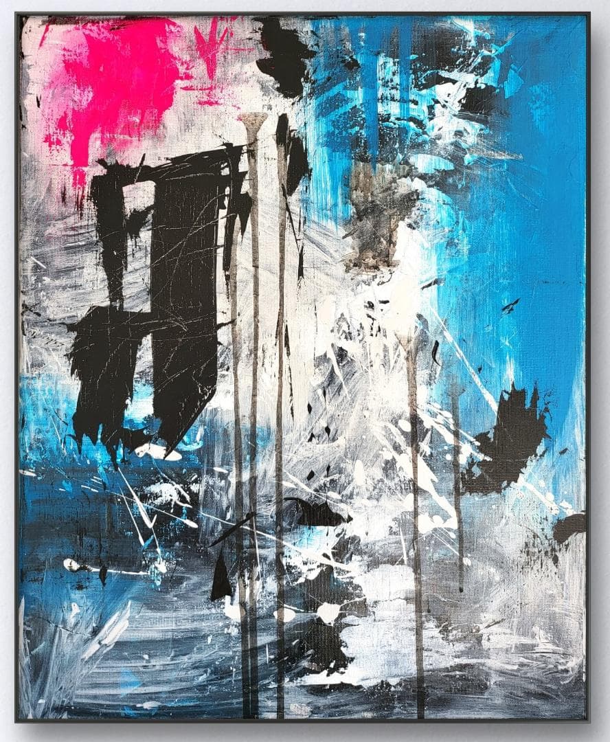 ファイブ / 抽象画 キャンバス 50×40㎝ 原画1点のみ モダンアート